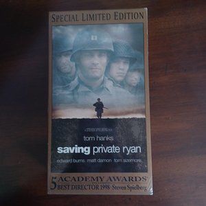 Saving Private Ryan Special Limited Edition, Double Video Cassette , VHS, sealed